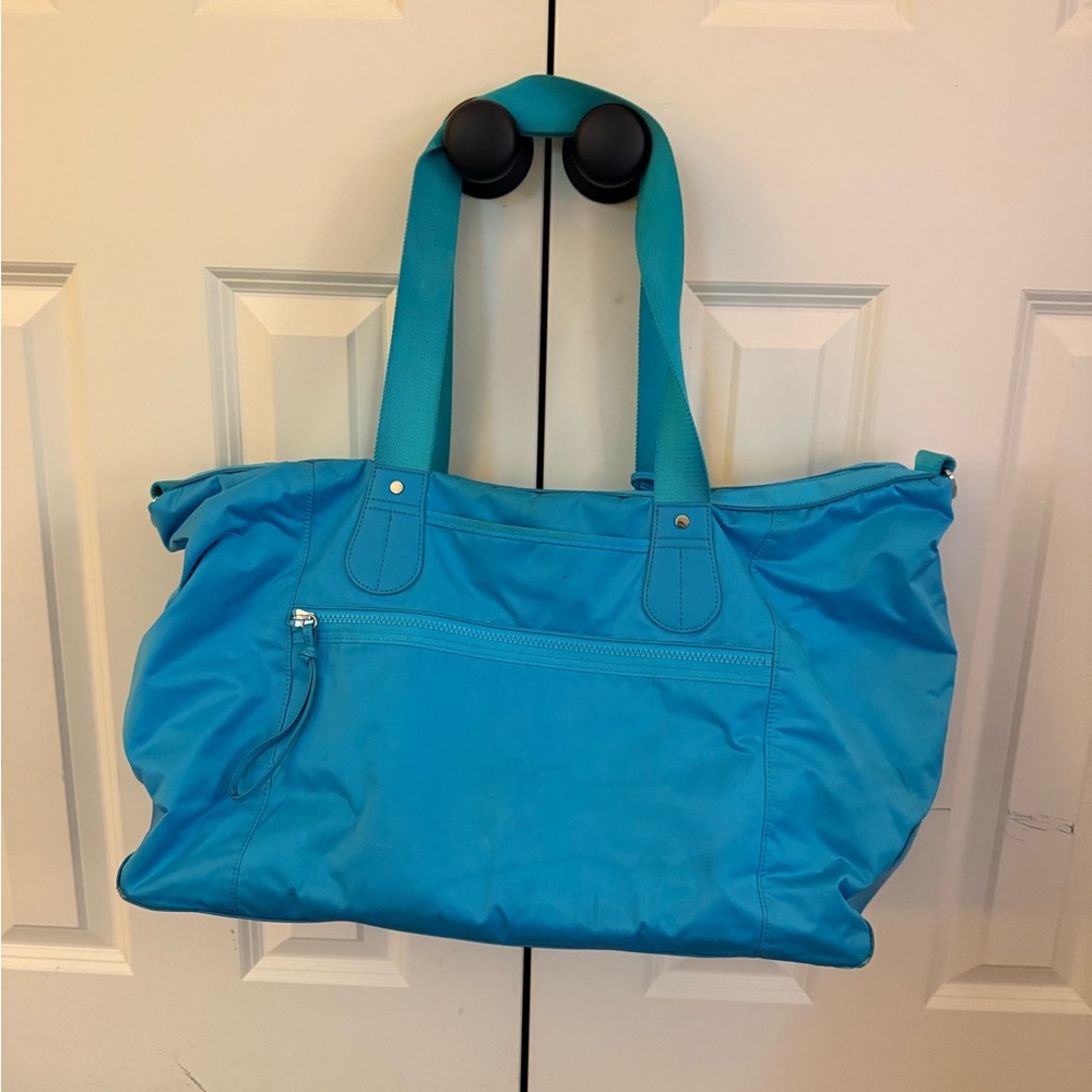 Blue Lululemon Gym Bag